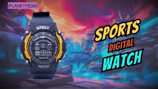 Sports Digital Wrist Watch For Boys & Girls | Digital Watch | Sports Watch | #iplanetpedia