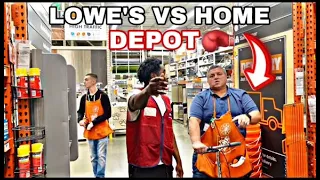 TROLLING HOME DEPOT EMPLOYEES AS A LOWES EMPLOYEE!