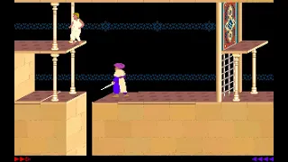 Prince of Persia (DOS, 1989) - Level 11 Shaky Door