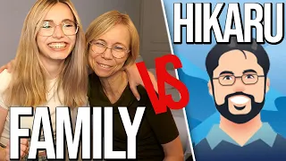 WFM Daughter & GM Mother Try To Beat The Hikaru Bot [Youtube Exclusive]