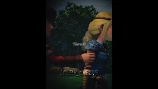 Astrid may have been blind, but they were BOTH able to see at the end #hiccstrid ￼#httyd #rtte