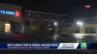 Early morning fire heavily damages Sam’s Hof Brau restaurant in Sacramento County