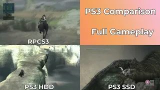 Shadow of the Colossus PS3 vs RPCS3 Loading Time Comparison