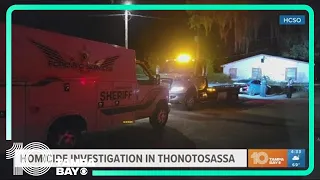 Hillsborough deputies investigating homicide after a man was found dead in car