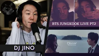 DJ REACTION to KPOP - JUNGKOOK LIVE PT 2 + RUN BTS 'MINI FIELD DAY' + RM 'CLOSER' MV