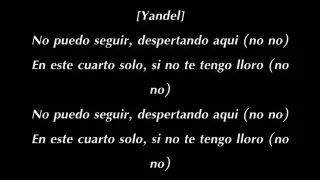 Wisin y Yandel Con Enrique Iglesias Lloro Por Ti Con Letra