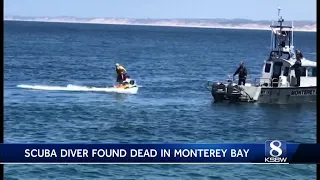 Missing Monterey diver found dead after 3 hour search