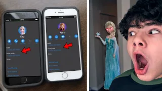 EXPOSING ANNA’S AND ELSA’S (FROM FROZEN 2) NUMBERS!! *ELSA CAME TO MY HOUSE*