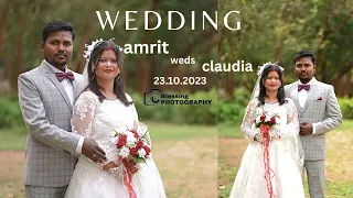 AMAIT & CLAUDIA II WEDDING CINEMATIC VIDEO II RANCHI II BLESSINGPHOTOGRAPY !! 9939176455