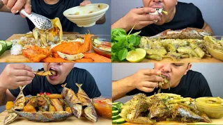 ASMR EATING DELICIOUS FISH COMPILATION  | MUKBANG ASMR | ASMR MUKBANG | Jmansog Channel