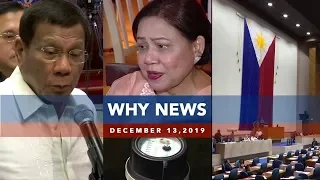 UNTV: Why News | December 13, 2019