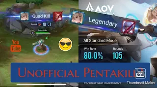 Playing AOV again after 1 year | Unofficial Penta Kill | Baratayuda Server