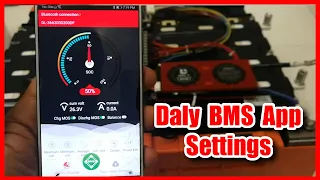 Daly BMS Parameter Settings on BYD 24v Battery