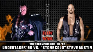 WWE 2K23 (PS5) - The Undertaker vs Stone Cold Steve Austin for the WWF Championship No Holds Barred