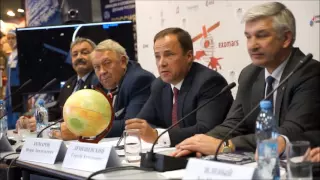 Press-conference in the Russian Space Research Institute, 19 Oct 2016