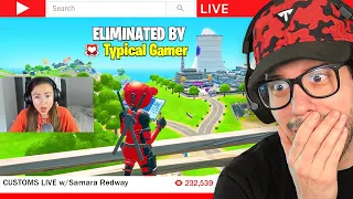 I Stream Sniped My Girlfriend.. This HAPPENED! (Fortnite)