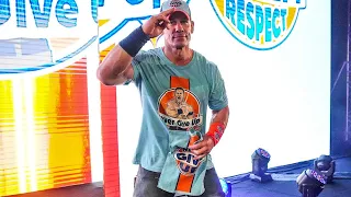 John Cena Entrance At Superstar Spectacle Live Event In Hyderabad, India, Sep. 8, 2023