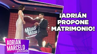 Adrián Marcelo le propone matrimonio a Karina Puente | Adrián Marcelo Presenta