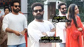 Jr NTR In Queue Line To Cast His Vote | NTR Family Reached Polling Booth | #TelanganaElections2023