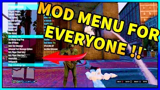 GTA5 MOD MENU FREE DOWNLOAD 2022 / GTA ONLINE MOD MENU UNDETECTED