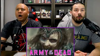 Army of the Dead - Official Trailer Reaction | (2021) Dave Bautista, Zack Snyder