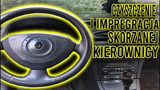 Czyszczenie i impregnacja skórzanej kierownicy | Krzychu-Garage