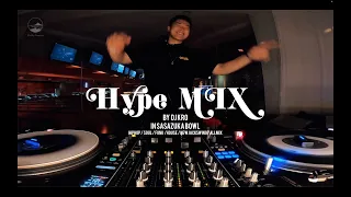 DJ KRO  - "HYPE MIX" in SASAZUKA BOWL【#dance #hiphop #funk #house 】