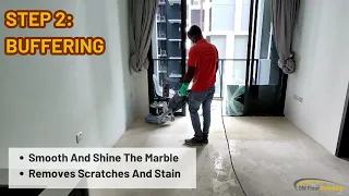 Marble Polishing Process – DW Floor Polishing Singapore