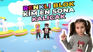 Roblox Color Block Renkli Blok Kim En Sona Kalacak Roblox Türkçe