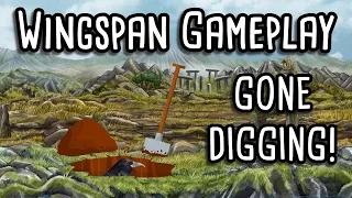 Wingspan Gameplay | Going Raven Digging!