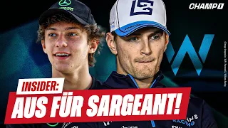 Tom Clarkson: Andrea Kimi Antonelli ersetzt erfolglosen Logan Sargeant nach der Sommerpause