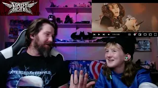 Dad and Daughter First time reaction to BABYMETAL - PA PA YA!! (feat. F.HERO)