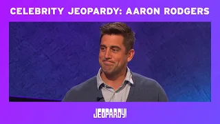 Celebrity Jeopardy: Aaron Rodgers Wins | JEOPARDY!