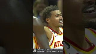 Trae Young from  the Logo 🔥