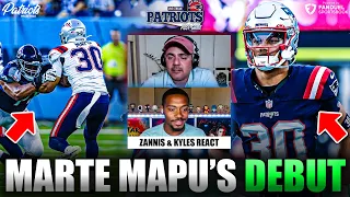 Patriots Rookie Marte Mapu SHOWS His Versatility in NFL Debut