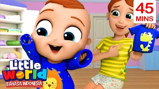 Aku Bisa Pakai Sepatu Sendiri | Kartun Anak | Little World Bahasa Indonesia