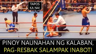 PINOY NAUNAHAN NG KALABAN, PAG-RESBAK SALAMPAK ANG INABOT!