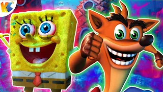 КРЭШ БАНДИКУТ В МИРЕ ГУБКИ БОБА! | Crash Bandicoot: Underwater 2 Fangame