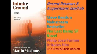 Steve Reads Science Fiction & A Mainstream Bestseller:  Shock Horror Probe! #sciencefiction