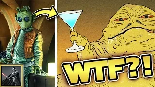 STAR WARS: Wie Greedo in einen Drink für Jabba verwandelt wurde - WTF Star Wars #1