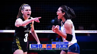 Thailand & Belgium Played the Most Dramatic Match in Volleyball Nations League 2022 !!!