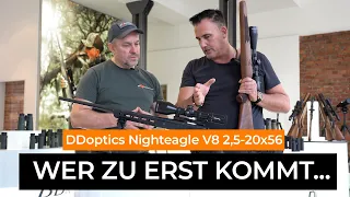 WER ZU ERST KOMMT, MAHLT ZU ERST - Entdecke die Dunkelheit: Das DDoptics Nighteagle V8-2,5 20x56