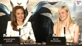 Elle Fanning Interview - Working With Angelina Jolie