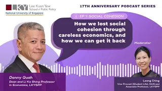 [17th Anniv Ep 1] How we lost social cohesion through careless economics, and how we can get it back