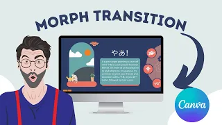 How to make slides with Morph transition in Canva