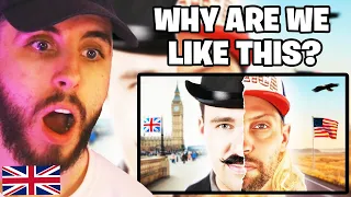 Brit Reacts to UK vs USA Culture, Explained