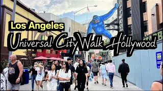 Universal CityWalk Hollywood Walking Tour 🇺🇸 Los Angeles, California, USA, Travel Guide, [4K HDR]