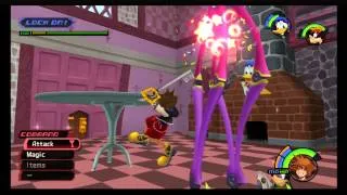 Kingdom Hearts 1.5 HD - Boss battle #3 Wonderland