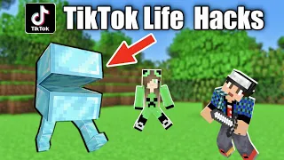 Καινούργια TikTok Life Hacks Minecraft