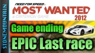 NFS: Most Wanted 2012 End of Game | final race last race (Lamborghini Aventador Gameplay)  "NFS001"